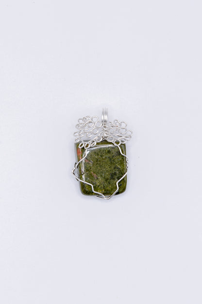 Unakite Pendant