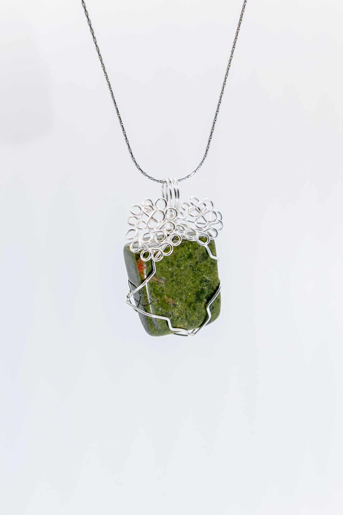 Unakite Pendant