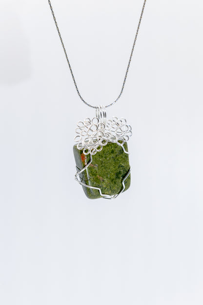 Unakite Pendant