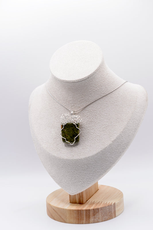 Unakite Pendant